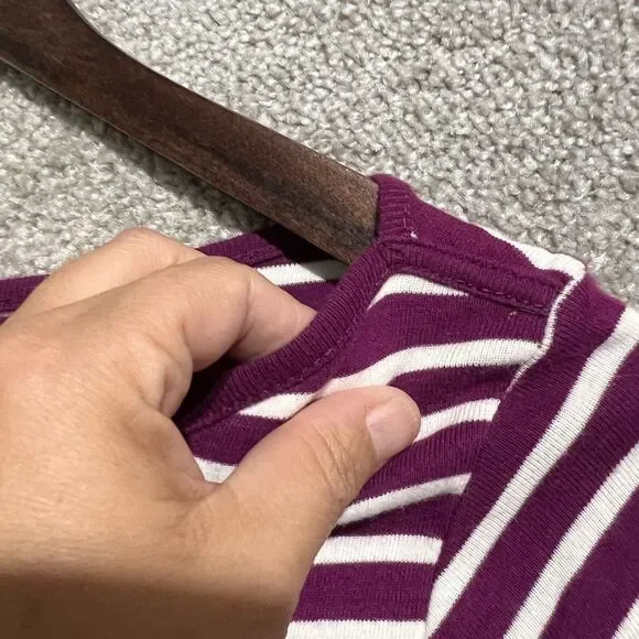 Simply Styled Woman’s Boat Neck 3/4 Sleeve Tee Shirt Blouse Size Medium - Picture 6 of 7